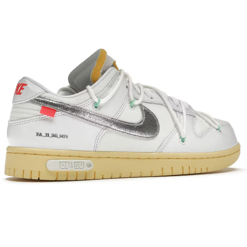 NIKE X OFF WHITE DUNK LOW LOT 1